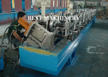 Half Round Water di bawah Gutter Profile Cold Roll Forming Machine