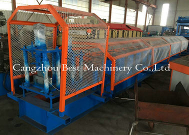 80-300 CU Purlin Dingin Metal Roll Forming Machine Steel Frame 8-12m / Min