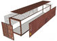 Galvanized Carriage Board Sheet Roll Forming Machine 8.5mx1.4mx1.4m Dimensi