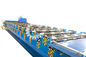 Logam Lantai Deck Mesin Roll Forming Dengan Hidrolik Baja Cutting Dan Mesin Rolling Listrik