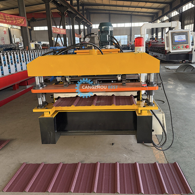 Meksiko Popular Color Steel Profile IBR R101 Roof Sheet Roll Forming Machine