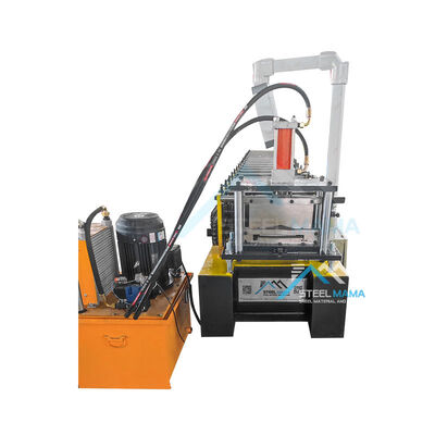 Atap Perumahan Atap Sleflock Panel Mesin Roll Forming 3kw