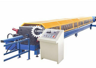 Seamless Square &amp;amp; Round Roll Mantan Mesin Drain Pipe Membuat Pemotongan Otomatis