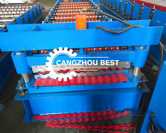 30m / min Mesin Roll Forming Lembaran Logam Bergelombang Di Cina