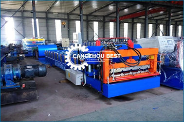 Color Steel IBR Roof Tile Cold Making Roll Forming Machine (Mesin Membentuk Gulung Besi Berwarna)