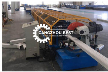 Aluminium Square Pipe 10m/min Roudn Shape Down Spout Roll Forming Machine