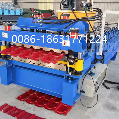 Metal Double Layer Theatre Roofing Sheet Roll Forming Machine