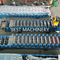 Steel Double Layer Gi Roofing Sheet Roll Forming Machine Untuk Profil Q Tile