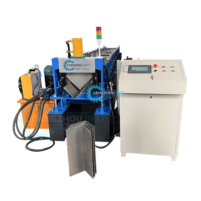 2mm Ketebalan Angle Channel Rolling Forming Machine Untuk Galvansied Steel Profile