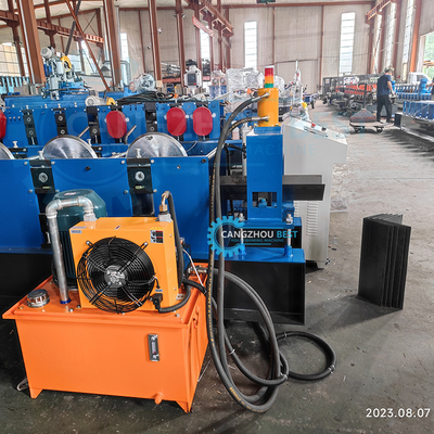 2mm Ketebalan Angle Channel Rolling Forming Machine Untuk Galvansied Steel Profile