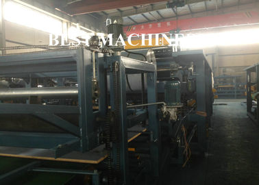 Papan Mineral Wool Saw Cutting Type Sheet Sandwich Panel Produksi Mesin