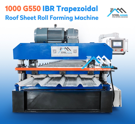 3Kw Hydraulic Station Power Roof Sheet Roll Forming Machine pada yang terbaik