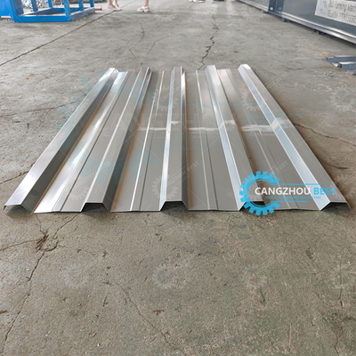 Hydraulic Cutting High Speed Otomatis Rib Roofing Sheet Roll Forming Machine