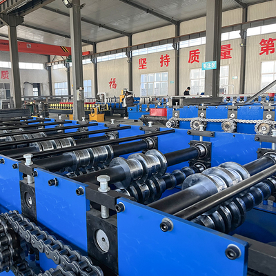 Heavy Duty Steel Decking Sheet Panel Sheet Roll Forming Machine Mesin untuk membentuk lembaran
