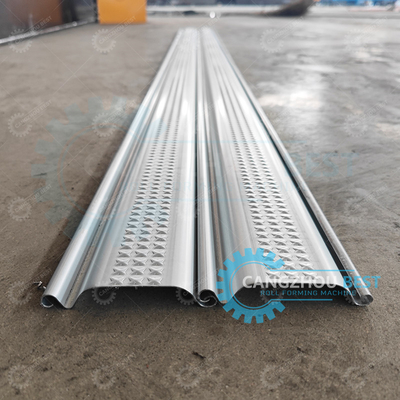 Ketebalan baja 0,8mm Perbedaan Embossing Shutter Rolling Door Profile Roll Forming Machine