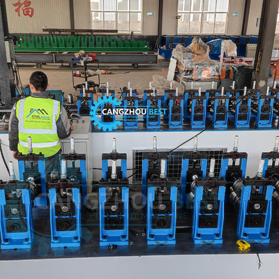 Cold Formed Steel High Speed 20-25m/min C Stud Cold Roll Forming Machine (Mesin Forming Cold Roll) Mesin untuk membentuk rol baja yang terbentuk dingin