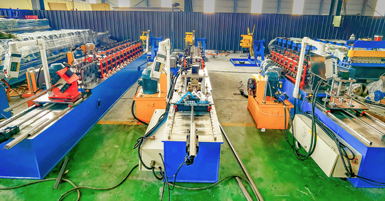 Mesin Pembentuk Roll Stud dan Track Berkecepatan Tinggi dengan Kecepatan Pembentukan 12-14m/menit