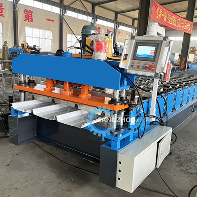 1220mm Coil Width Tr4 Roof Sheet Rolling Machine Pembuatan Profil Baja