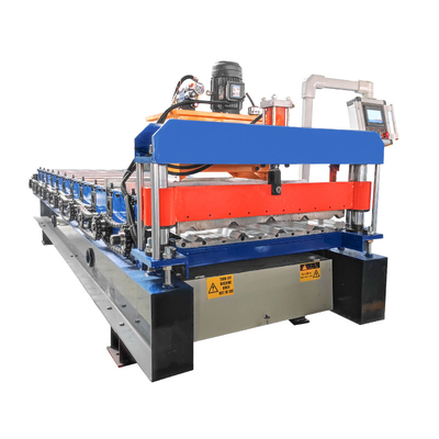 Roofing Sheet Roll Forming Machine untuk ketebalan bahan PPGI dan GI 0,2-0,8mm