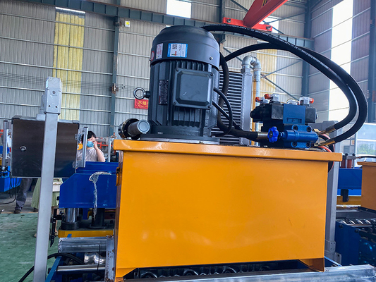 Warna Baja Dilapisi Arang Abu-abu Oriental Roman Tile Roll Forming Machine Ketebalan Coil 0.3-0.8mm