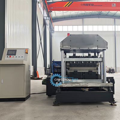 Palet Storage Rack Rak tegak Panel Profil Roll Forming Machine Untuk supermarket