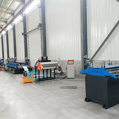Palet Storage Rack Rak tegak Panel Profil Roll Forming Machine Untuk supermarket