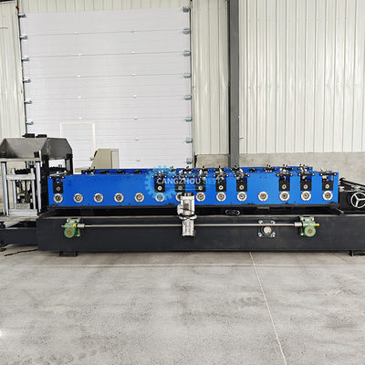 Palet Storage Rack Rak tegak Panel Profil Roll Forming Machine Untuk supermarket