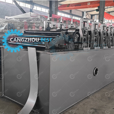 Double Line Metal Steel Garden Safty Palisde Pagar Profil Mesin Roll Forming Mesin