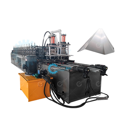Double Line Metal Steel Garden Safty Palisde Pagar Profil Mesin Roll Forming Mesin