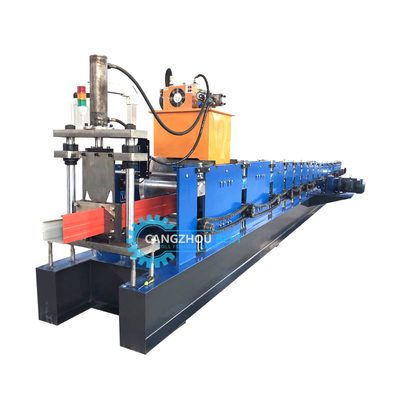 DownSpout Mesin Roll Forming Atap Logam Rain Drain Talang Air