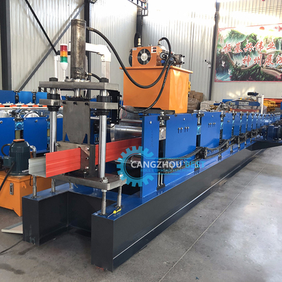 DownSpout Mesin Roll Forming Atap Logam Rain Drain Talang Air