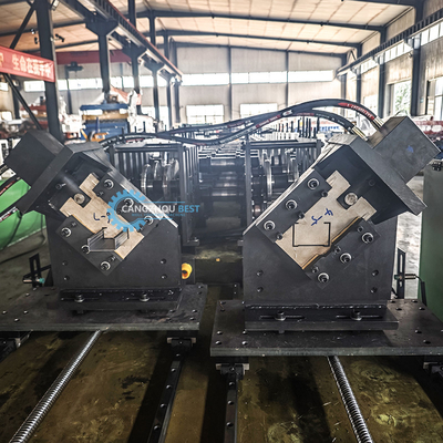 Kecepatan tinggi 30m/Min Double Line Stud And Track Making Roll Forming Machine