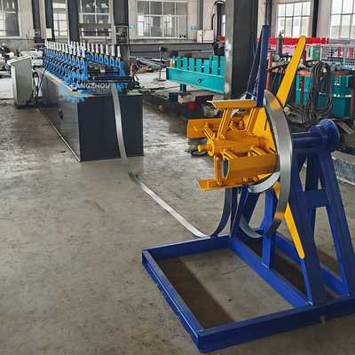 Hydraulic Cutting dan Punching Main Channel Roll Forming Machine