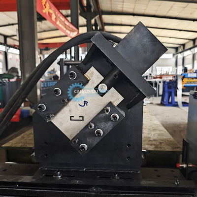 Hydraulic Cutting dan Punching Main Channel Roll Forming Machine