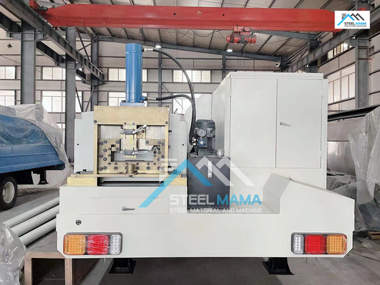 K Span Roll Forming Machine Untuk Arch Atap Dan Bangunan Dengan Daya 7.5kw