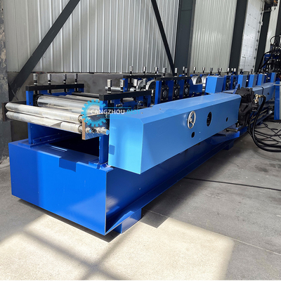 Otomatis Czu Purlin Hydraulic Punching Dan Memotong Roll Membentuk Mesin
