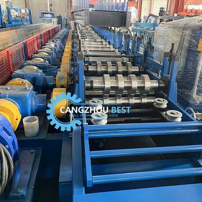 PLC Control Full Auto C Z Interchange Roll Forming Machine Gear Box Transmission