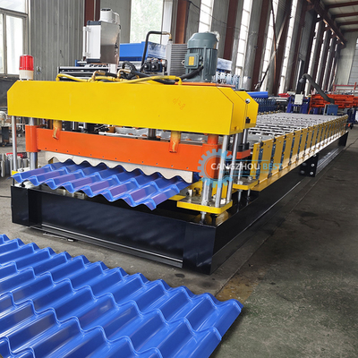 Metal Roof Tile glazed Sheet Roll Forming Machine 8,5kw