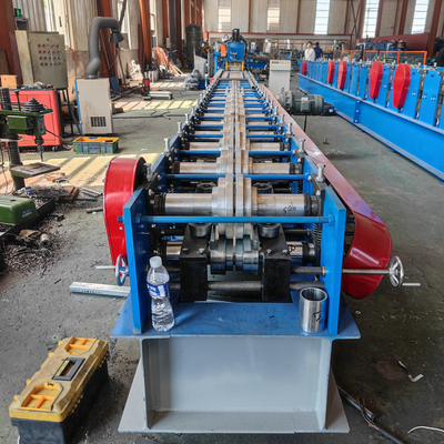 Auto PLC Control Self Lock Door Frame Membuat Mesin Cold Roll Forming