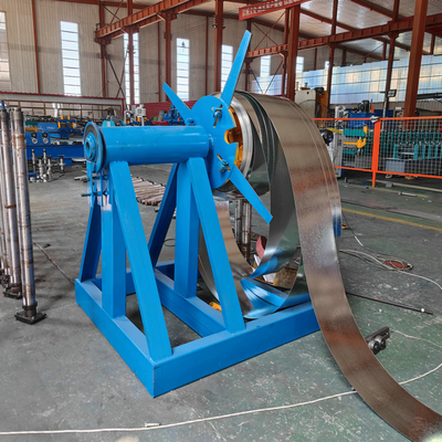 Auto PLC Control Self Lock Door Frame Membuat Mesin Cold Roll Forming