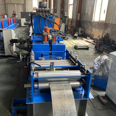 0.8-1.2mm Self-Lock Double Head Door Frame Roll Forming Machine (mesin pembentuk gulung dengan kunci sendiri)