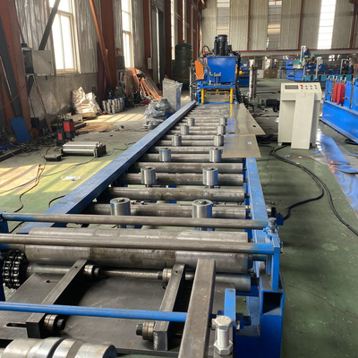 0.8-1.2mm Self-Lock Double Head Door Frame Roll Forming Machine (mesin pembentuk gulung dengan kunci sendiri)