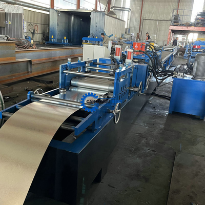 Hydraulic Cutting Self Lock Galvanized Steel Door Frame Roll Forming Machine Mesin untuk Membentuk Kerangka Pintu Baja