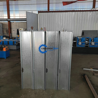 Sistem Kontrol PLC Bangunan Baja Galvanized Self Lock Door Frame Roll Forming Machine