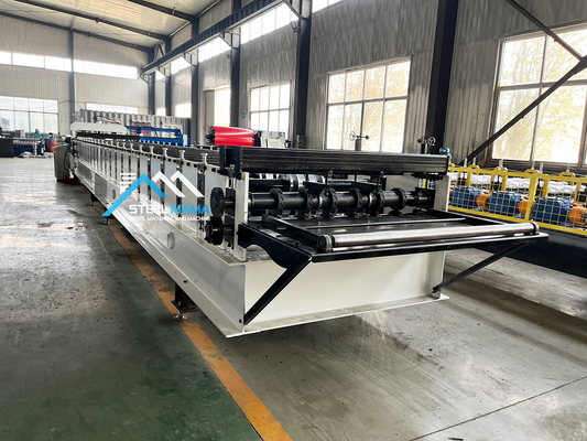 45 Steel Roller Material Deck Floor Roll Forming Machine Untuk Dalam Anggaran Anda