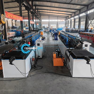 Mesin Forming Rol Stainless Steel Stud And Track dengan Toleransi Pemotongan ±2mm dan Omron Encoder