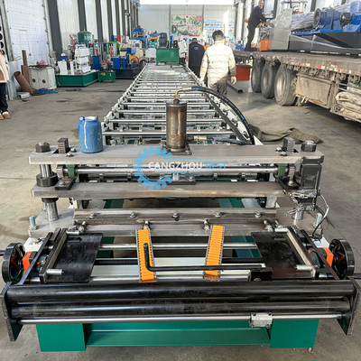 PPGI GI Color Steel Profile Roofing Sheet / Panel Roll Forming Machine