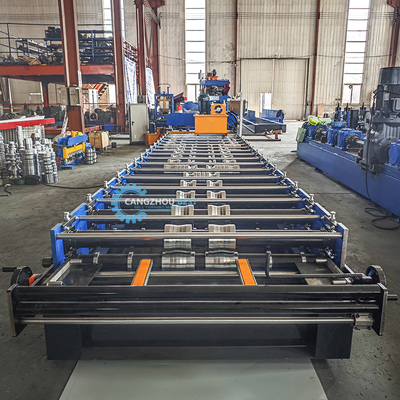 1050mm Galvanized Steel Roofing Profile Trapezodial Sheet Roll Forming Machine