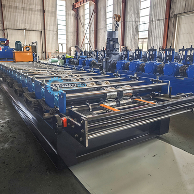 1050mm Galvanized Steel Roofing Profile Trapezodial Sheet Roll Forming Machine