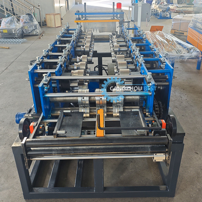 Color Steel Auto Change Size Portable Standing Seam Roof Sheet Roll Forming Machine (Mesin Membentuk Lembar Atap Berdiri)